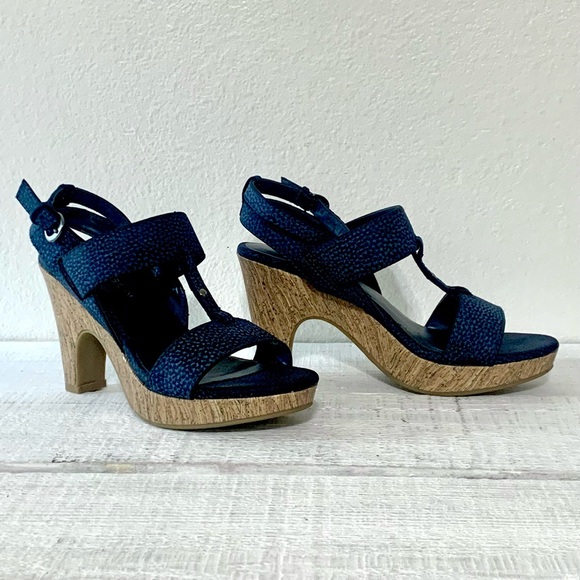 Madison Cork Platform Sandals Size 6 1/2 - Picture 8 of 8